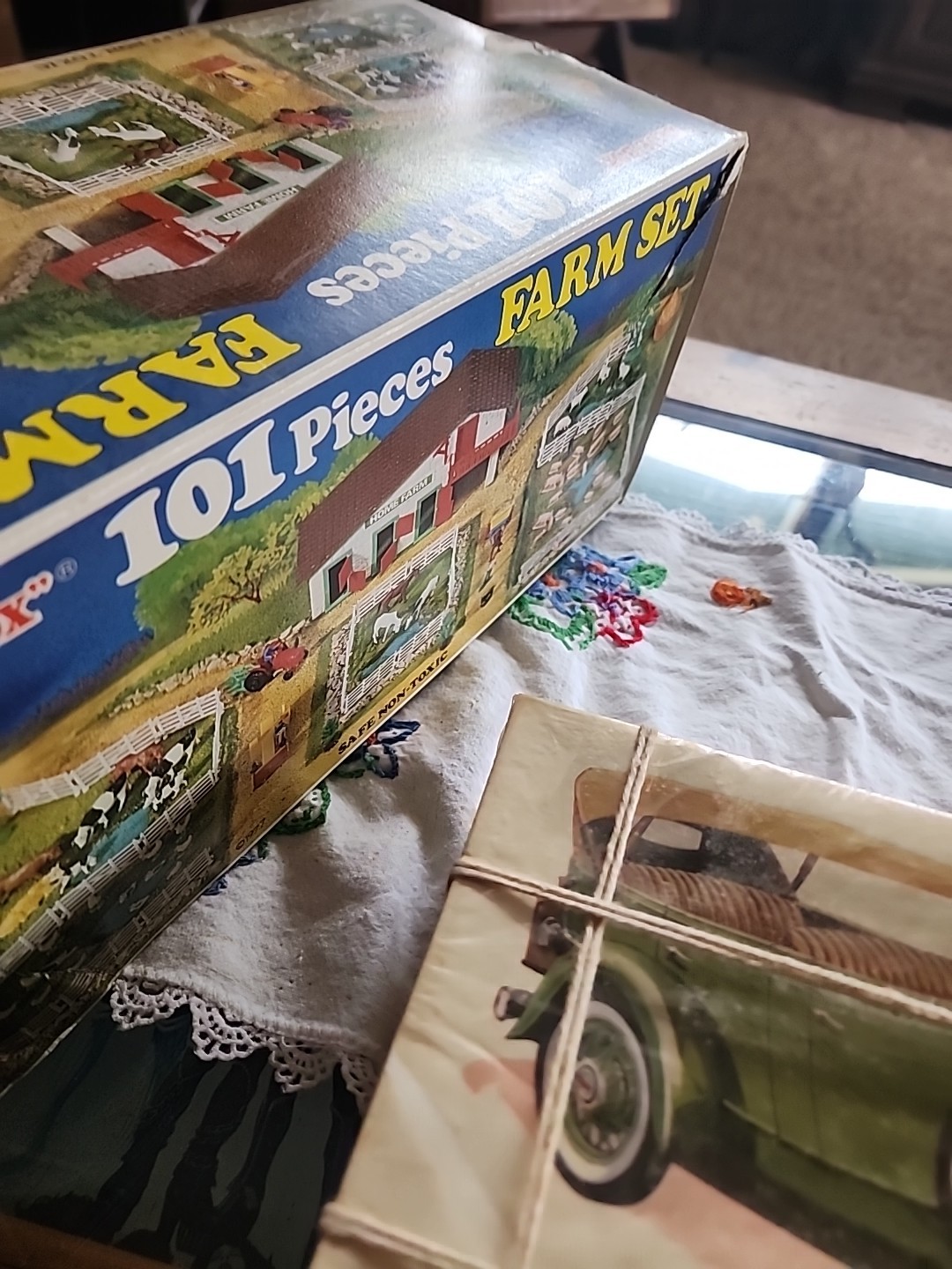 VTG NOS MIB CELLOPHANE IS LOOSE 1960S METAL KIT CHEV PHAETON BY HUBLEY