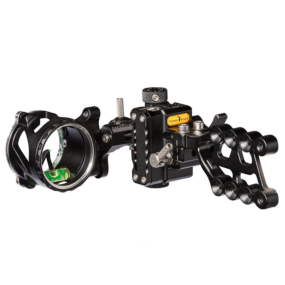 Trophy Ridge React Alpha .019 RH 1-Pin Bow Sight, Black (AATS2011R19)