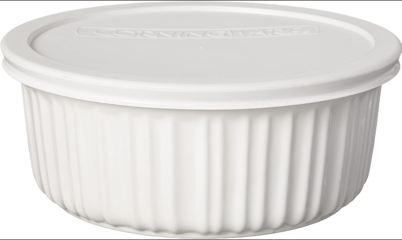 New 7-Piece Ceramic Bakeware Set with Lids, Chip-Resistant Stoneware