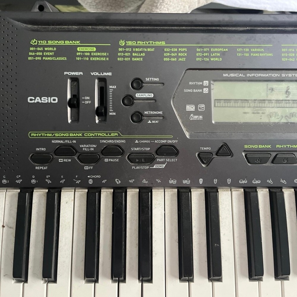 Casio CTK-2000 61-Key Electronic Keyboard Synthesizer