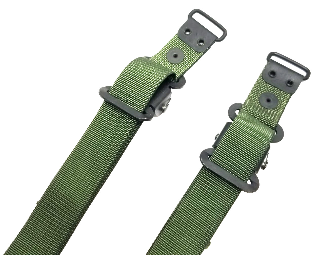 QTY 2 US Military ALICE PACK QUICK RELEASE METAL BUCKLE For SHOULDER STRAPS MINT