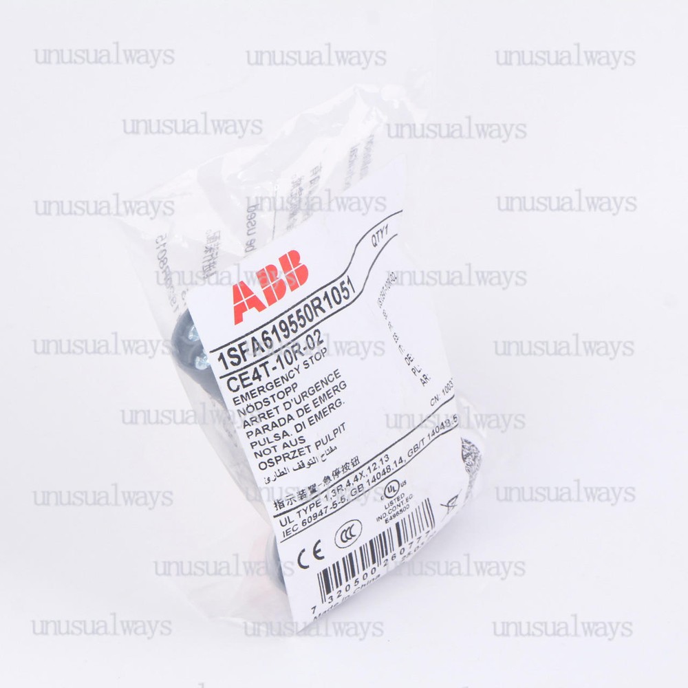 ONE ABB CE4T-10R-02 button switch New