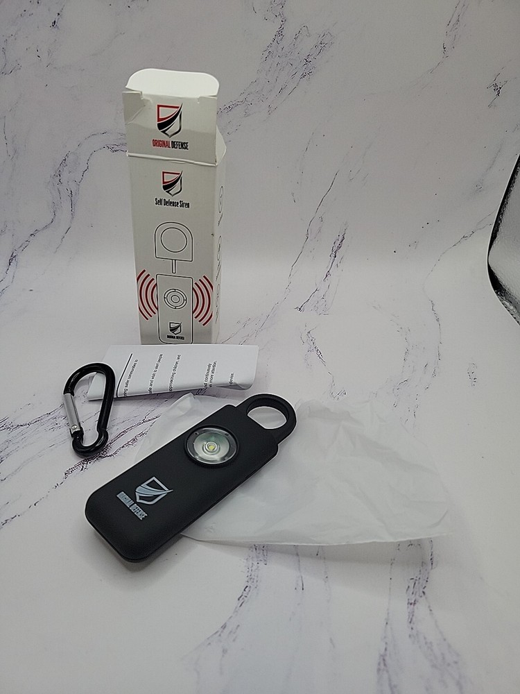 Self Defense 125dB Siren LED Keychain