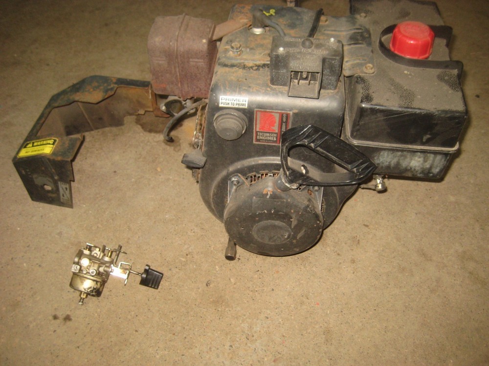 Tecumseh 8 hp Horizontal Shaft Snowblower Engine W/Electric Start