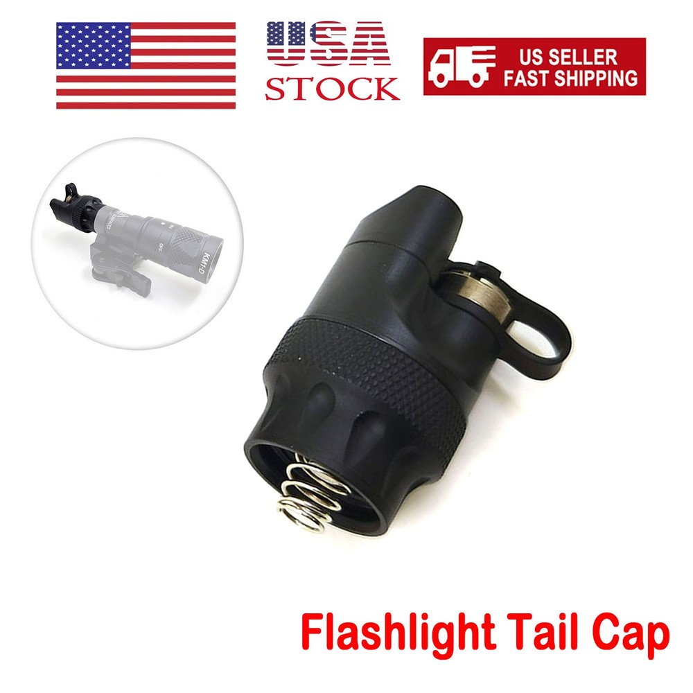 Tactical Replacement Flashlight Switch Tail Cap Button for M300 M600  PLH-V2