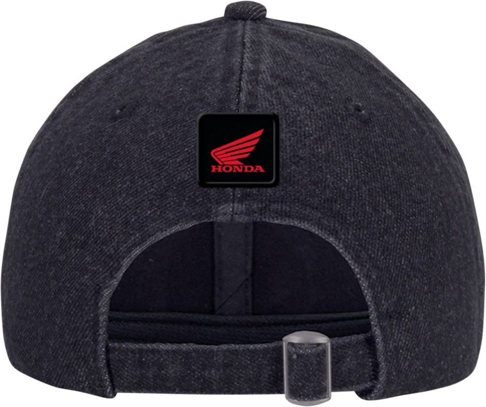 Licensed Honda Goldwing Snapback Hat Denim