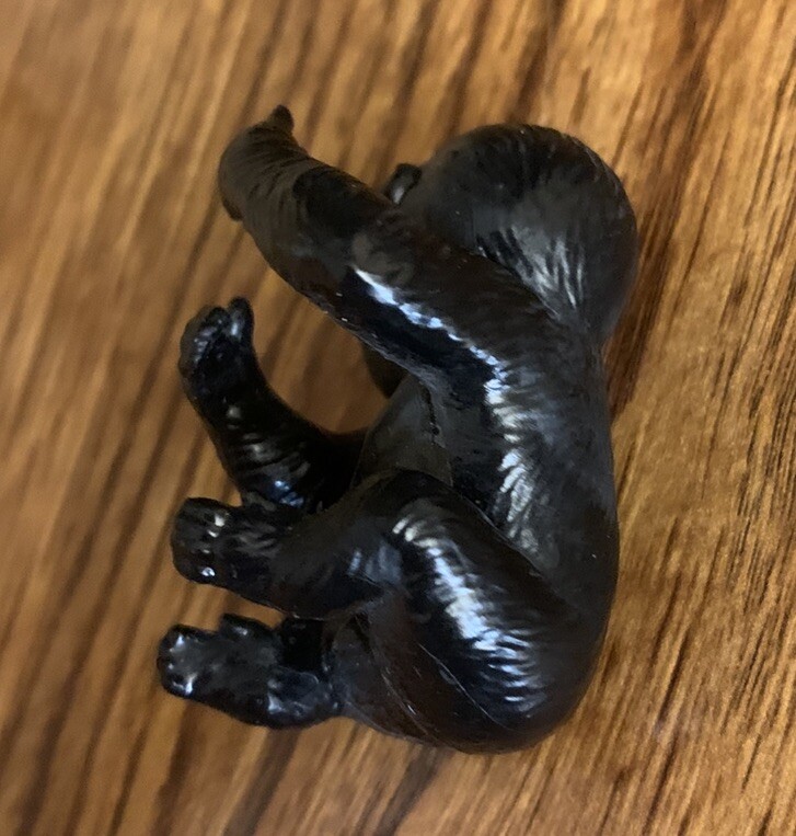 Black Monkey 1.5” Straw/ Pencil Hugger Figure