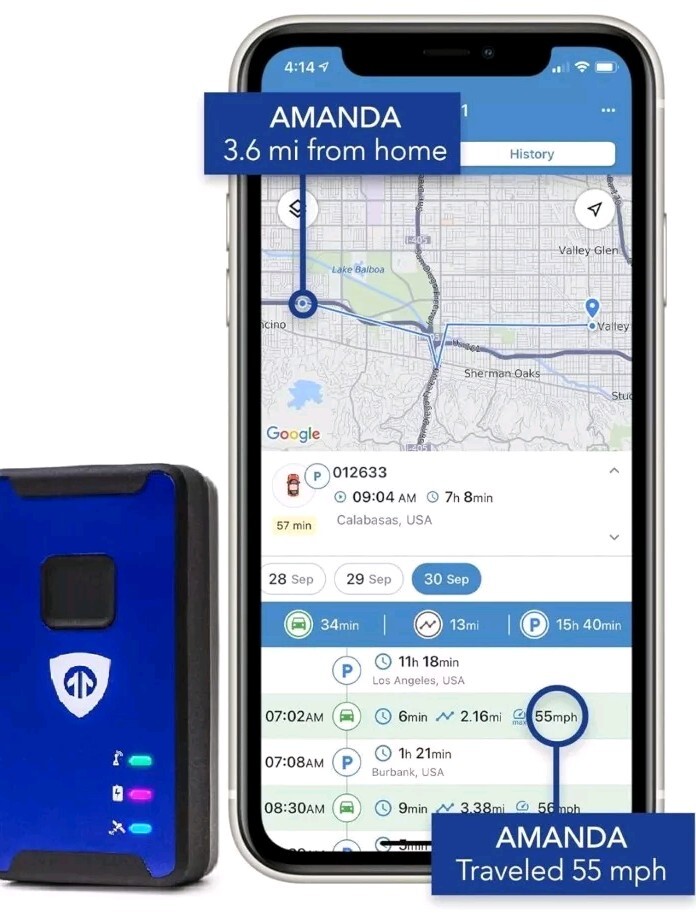 Brickhouse Security Spark Nano 7 GPS Tracker for Vehicles - subscription needed