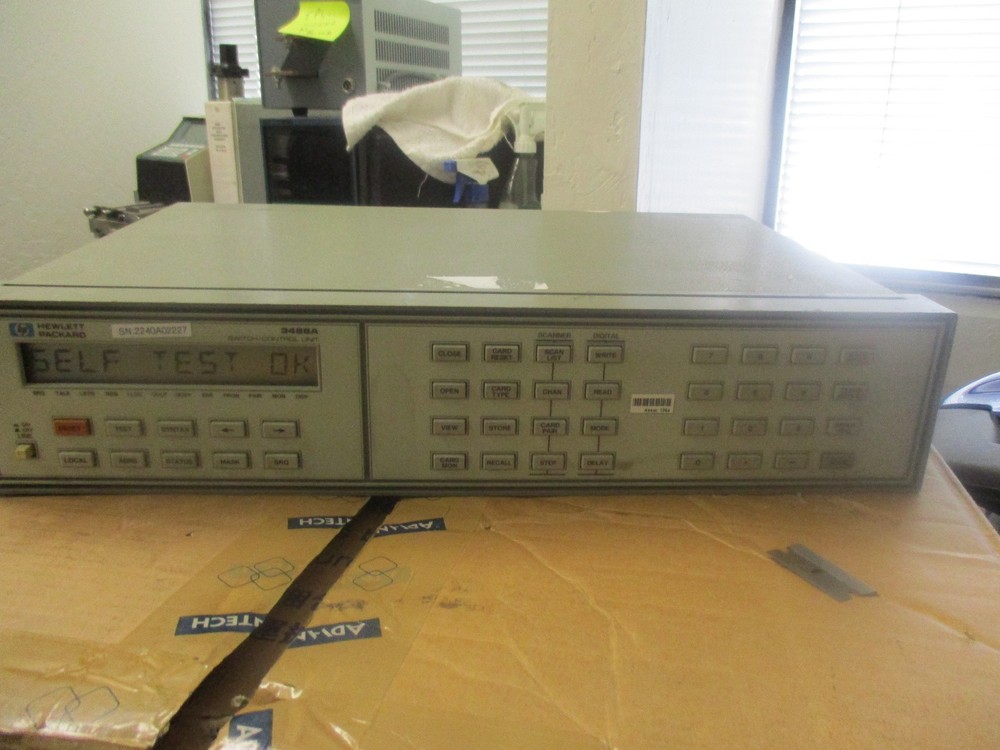 Hewlett Packard Model: 3488A Switch / Control Unit