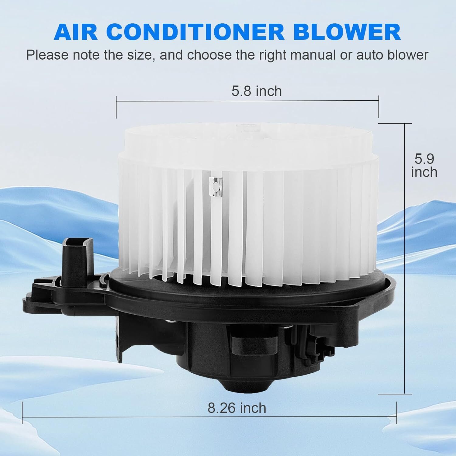Heater A/C Blower Motor Fan For 2005 06 07-15 Toyota Tacoma Pickup Truck 700188