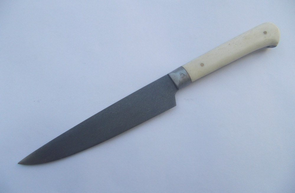 8'' beautiful KARD made up wootz steel gold scripted ਵਾਹਿਗੁਰੂ