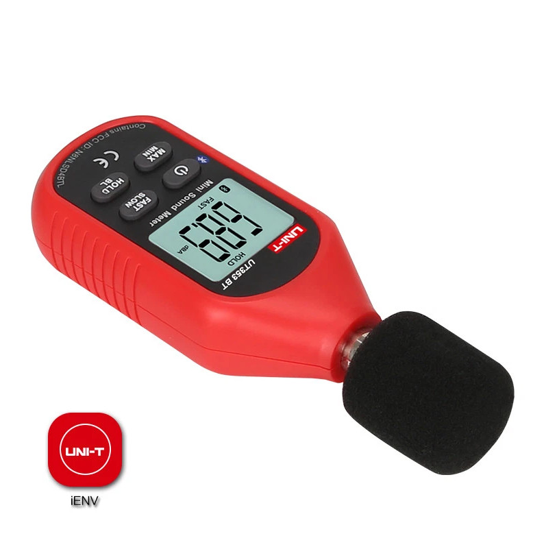 UNI-T UT353-BT Mini Sound Level Meter Adjustable Sample Rate LCD Backlight