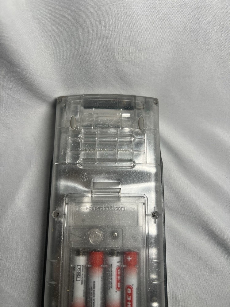 Texas Instruments TI-84 Plus Graphing Calculator Clear Cover