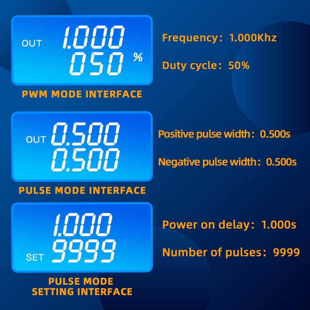 Pwm Signal Generatordual Mode Function Frequency Generator Adjustable 1150khz Pu
