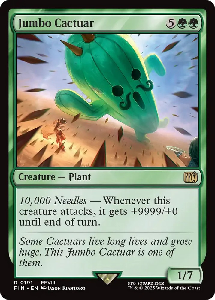 Jumbo Cactuar [FINAL FANTASY]