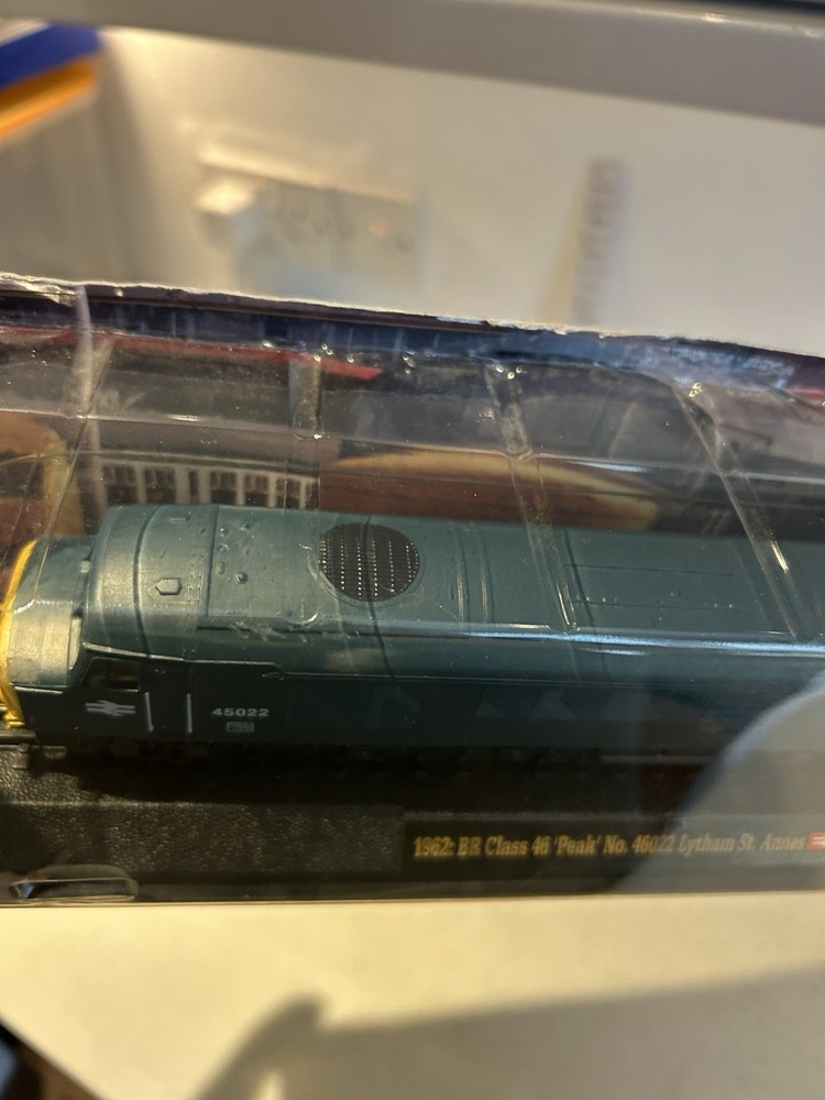 BR Class 46 'Peak' No. 46022 Lytham St Annes static display diesel engine Train