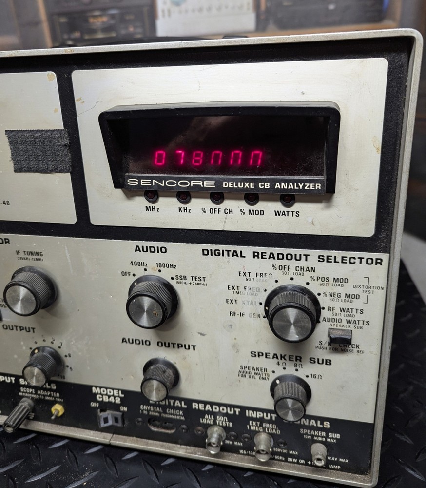 Sencore CB42 Deluxe CB Analyzer