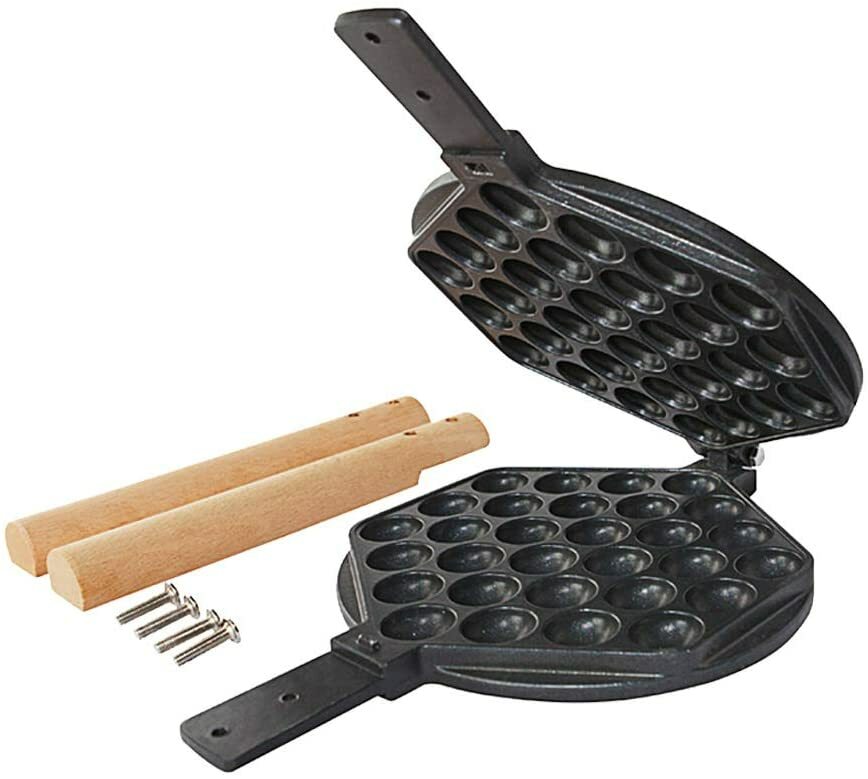 ALDKitchen Bubble Waffle Maker Replaceable 180 Degree Rotating Mold Nonstick