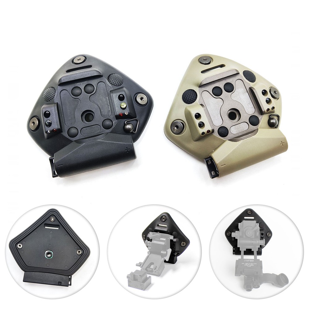 NEW Universal NVG Shroud Integrated Light Array Mount Helmet Hunting