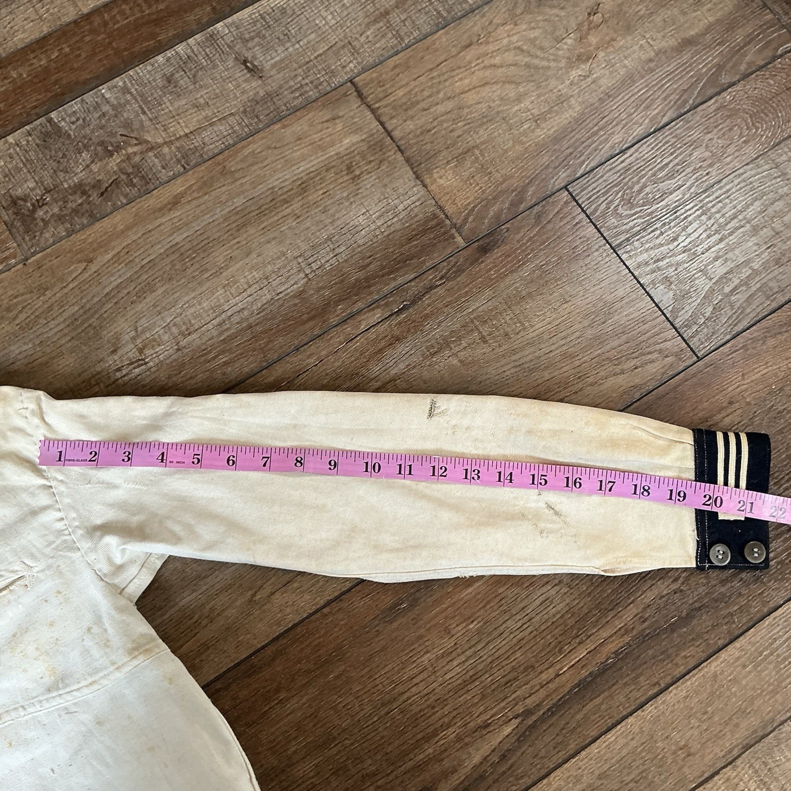 VTG US Navy Sailor Sumper Shirt Cotton Pullover Uniform XXS XS Military #251117