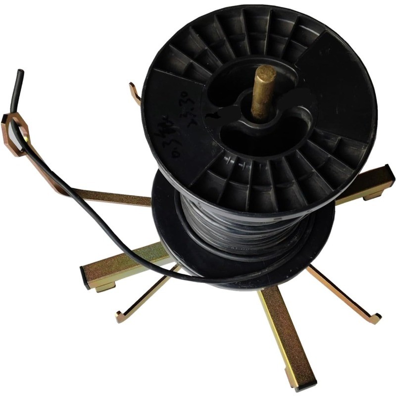 Folding wire spool rack, Floor or Stud Mounted ，new cable dispenser