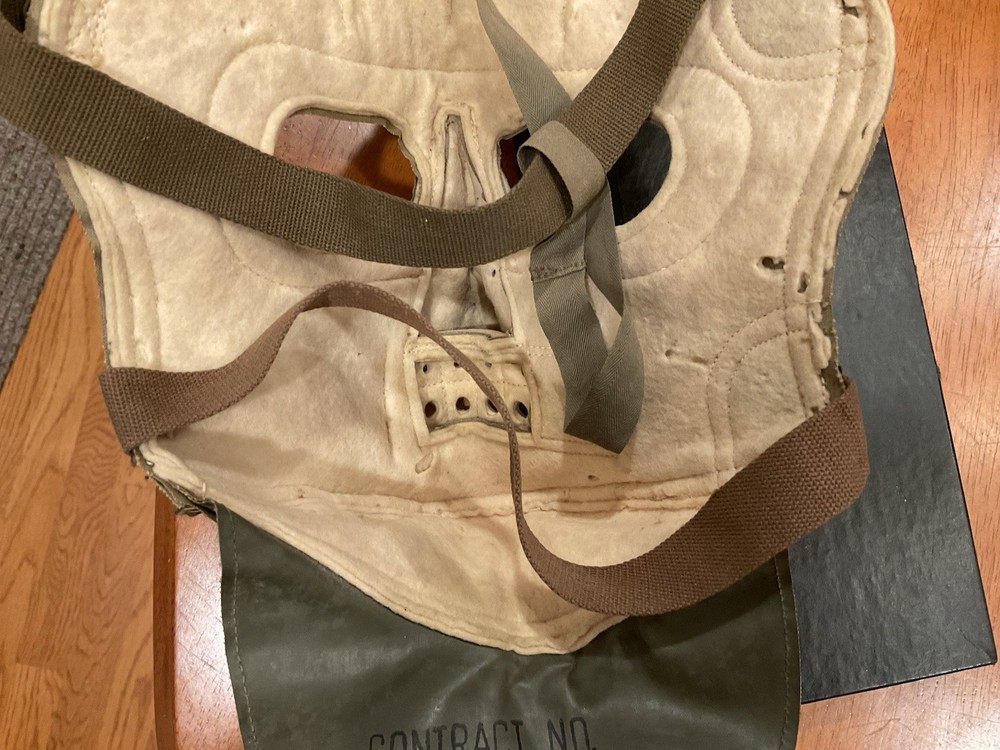 VTG USN NAVY WW2 Extreme Cold Weather Insulated Face Mask