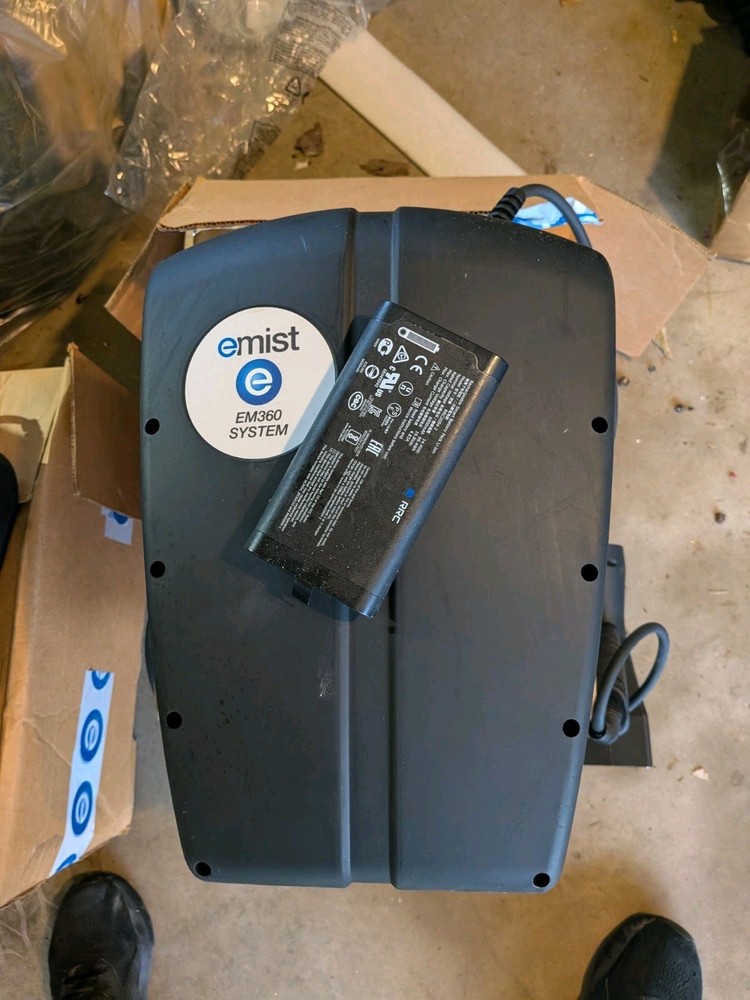 Lot 2 EM360 Electrostatic Backpack Sprayer Electrostatic Cleaner Cordless