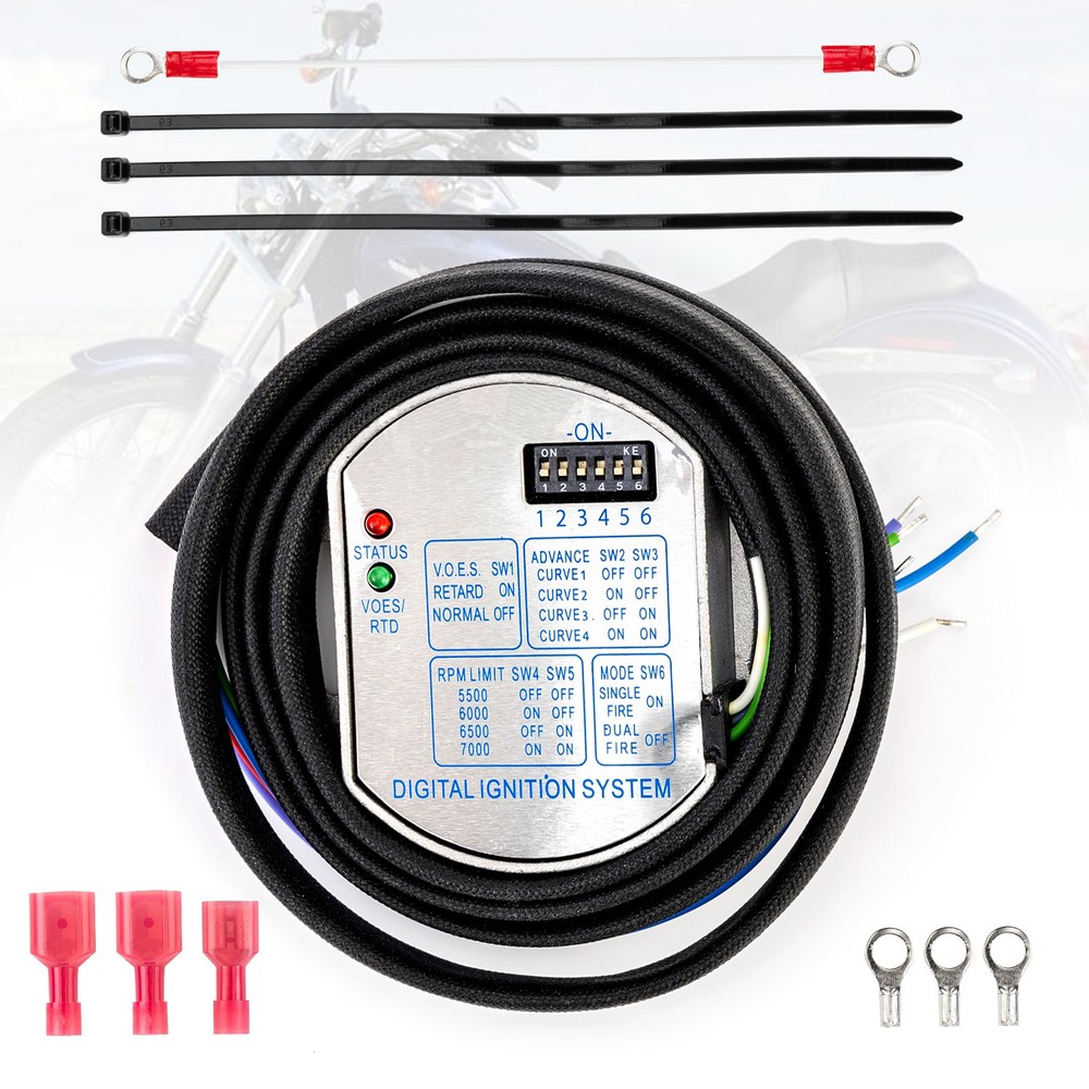53-644 Programmable Single Fire Electronic Ignition Module For Tour Glide Ultima
