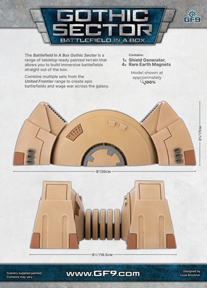Gothic Sector: United Frontier Shield Generator