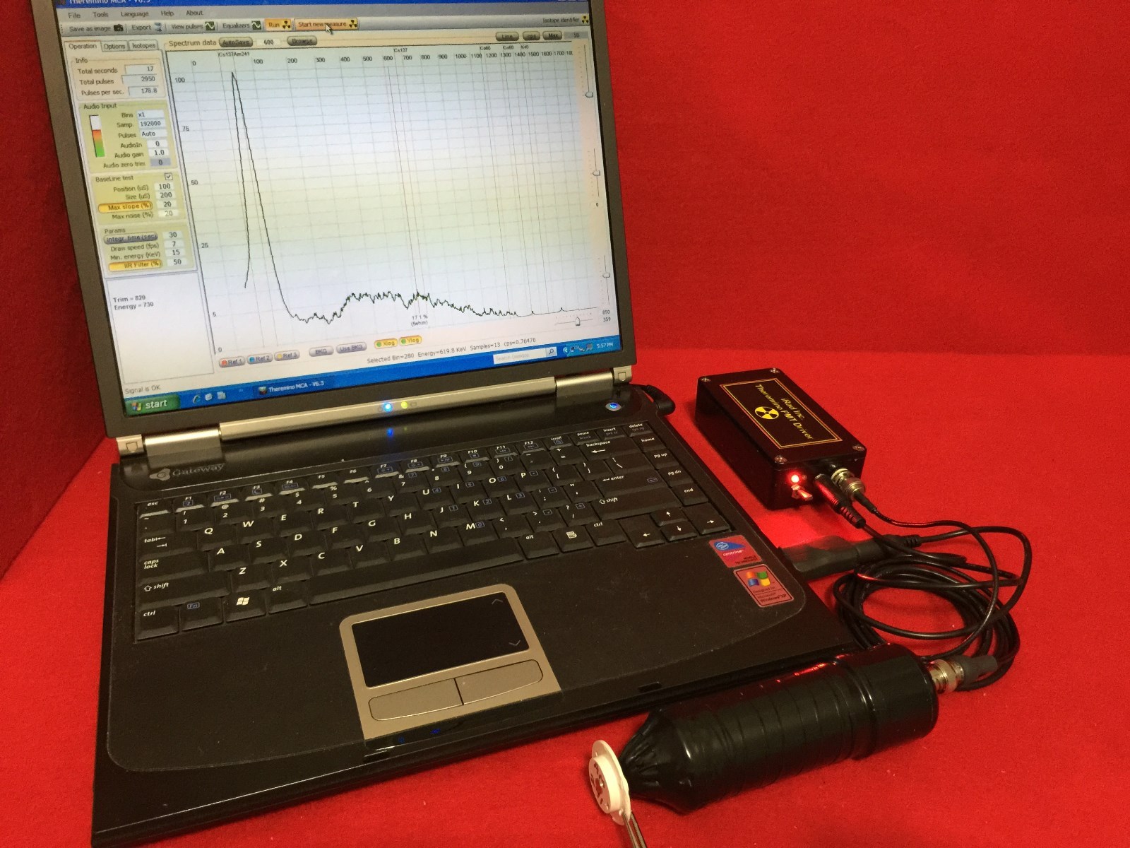 LYSO Scintillator Crystal for Gamma Radiation Scintillation Detector naitl
