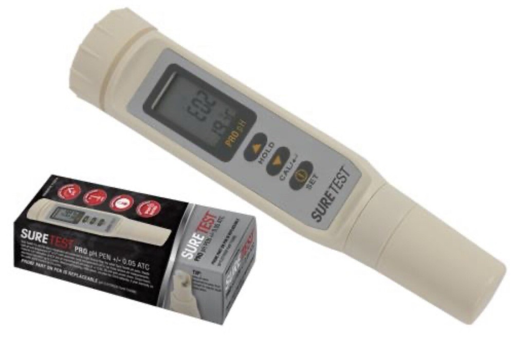 Sure Test Pro pH Pen Meter  +/- 0.05 ATC