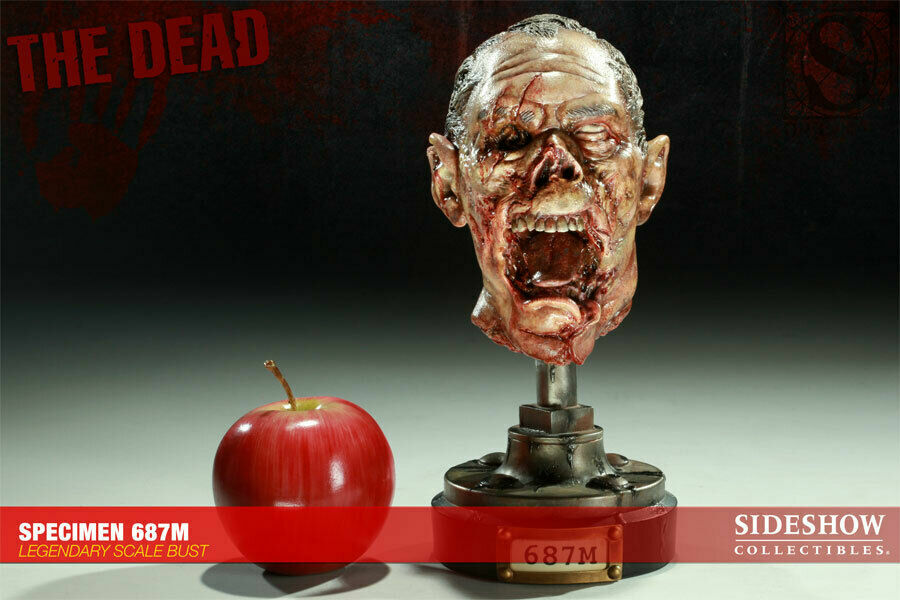 SIDESHOW THE DEAD SPECIMENS HEAD 687M EDITION BUST 149/200 STATUE
