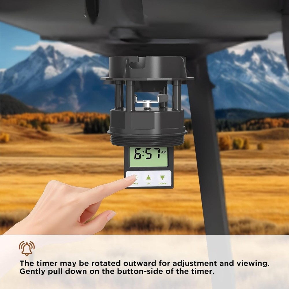 Programmable Deer Feeder Motor with Adjustable Portion Control