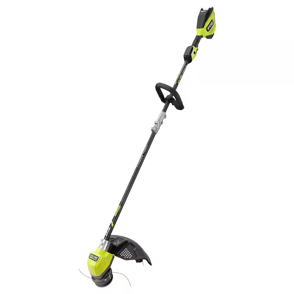 RYOBI 40V HP Brushless 17" String Trimmer Whisper Series Carbon Fiber Tool-Only