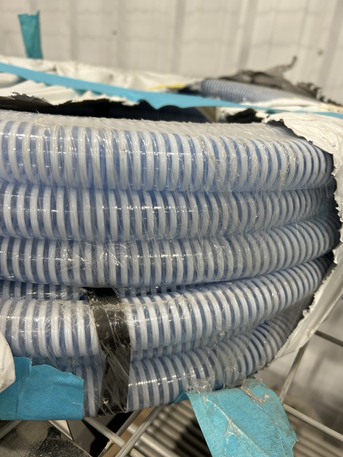 Sealproof 1.5" Flexible PVC Pipe Pool Spa Hose Schedule 40 Tubing 25 FT White