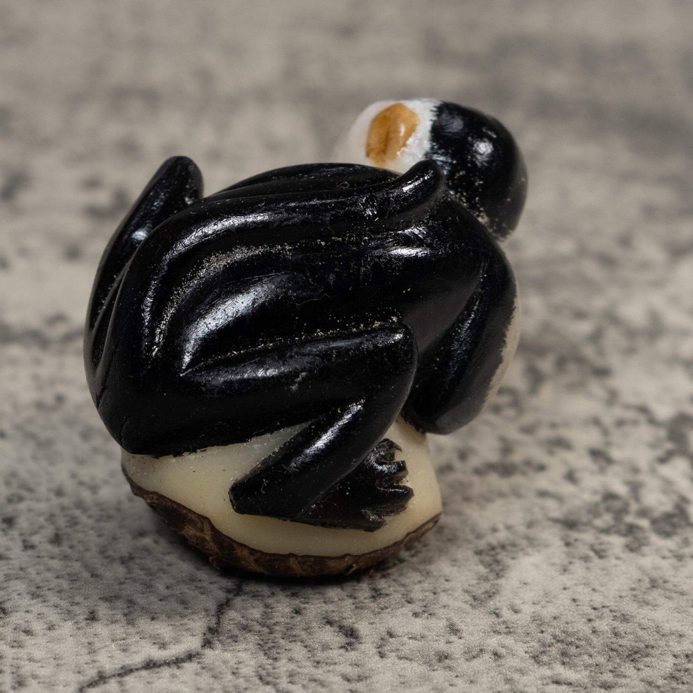 White Face Monkey Tagua Carving