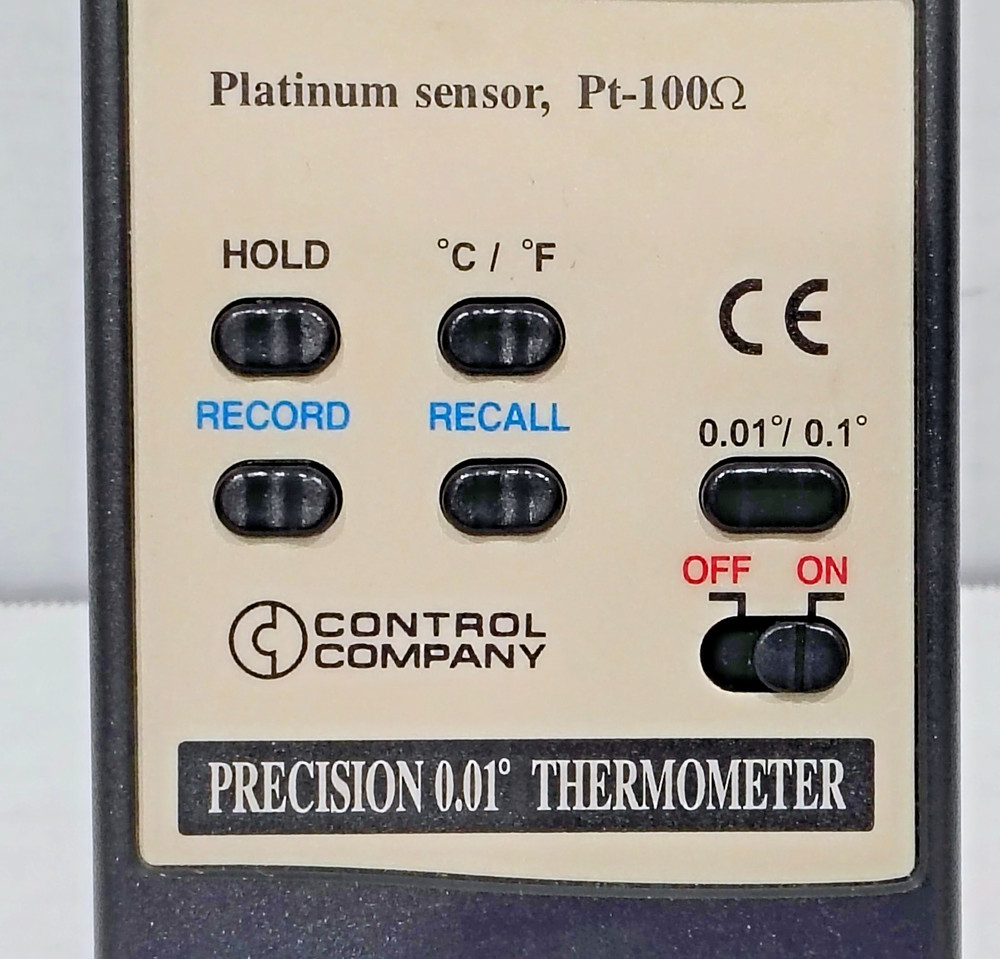 Precision 0.01 Thermometer Platinum Sensor High-Accuracy Digital Thermometer