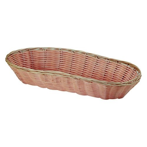 Value Series RBP-1 Plastic Rattan Basket, Oval