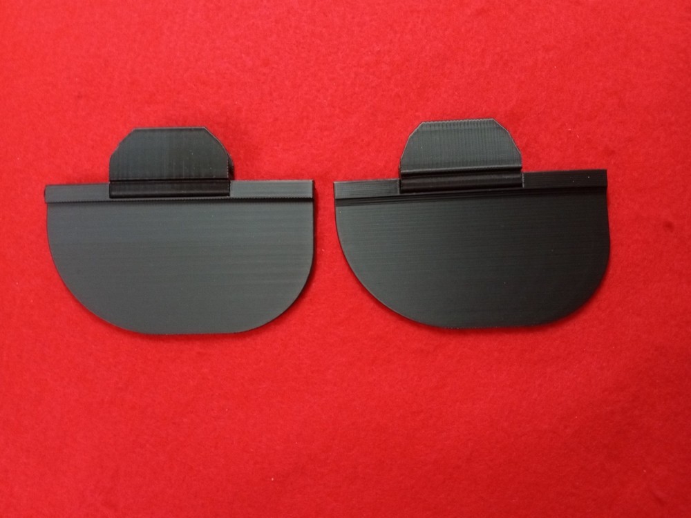 2 Shooting Blinders for Baseball Caps / Black
