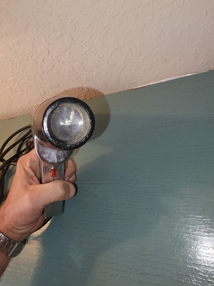 Vintage Chrome Penske Timing Light-Complete/Works