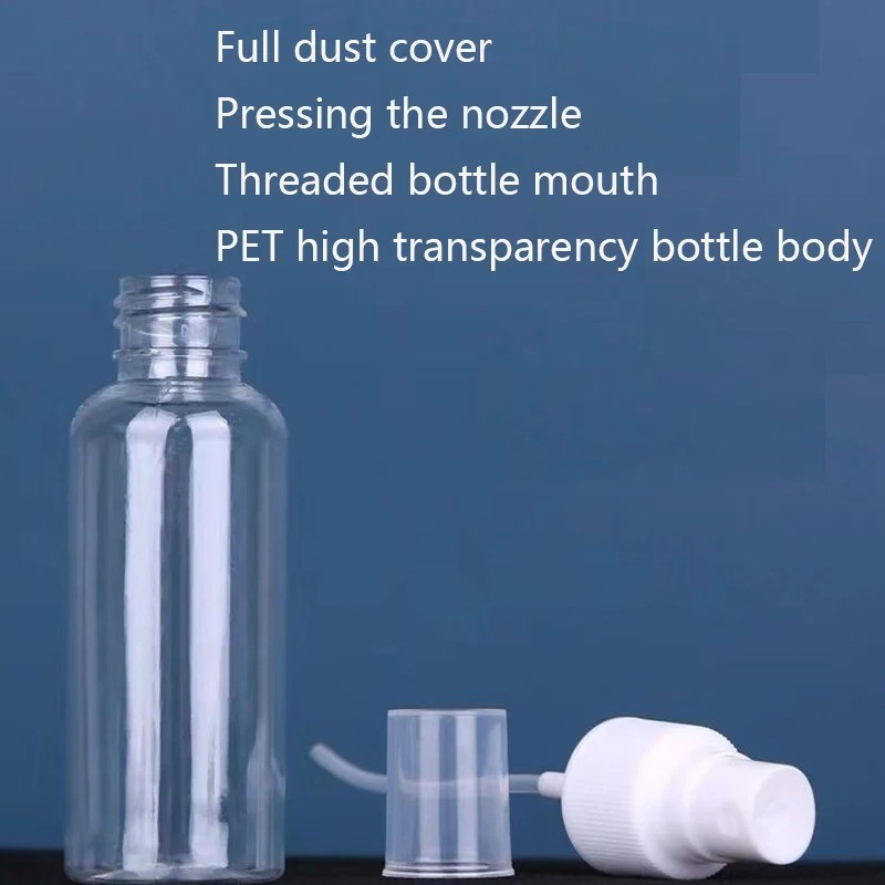 Refillable Mini Spray Bottles 20/30/50ML Transparent Perfume Cosmetic Atomizer