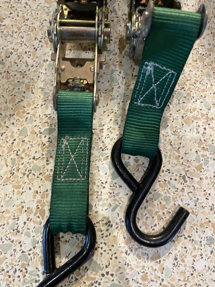 2 Smart Straps Ratchet Straps