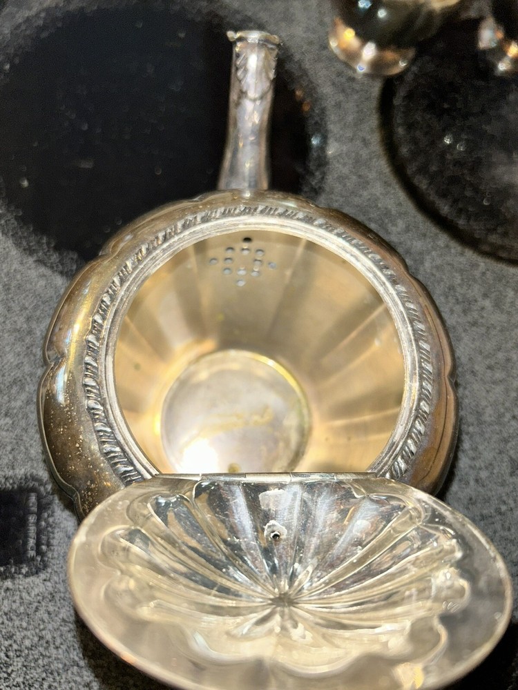 3 PC Tea Set.Boronet Plate E.P Copper. Silver plate On Copper