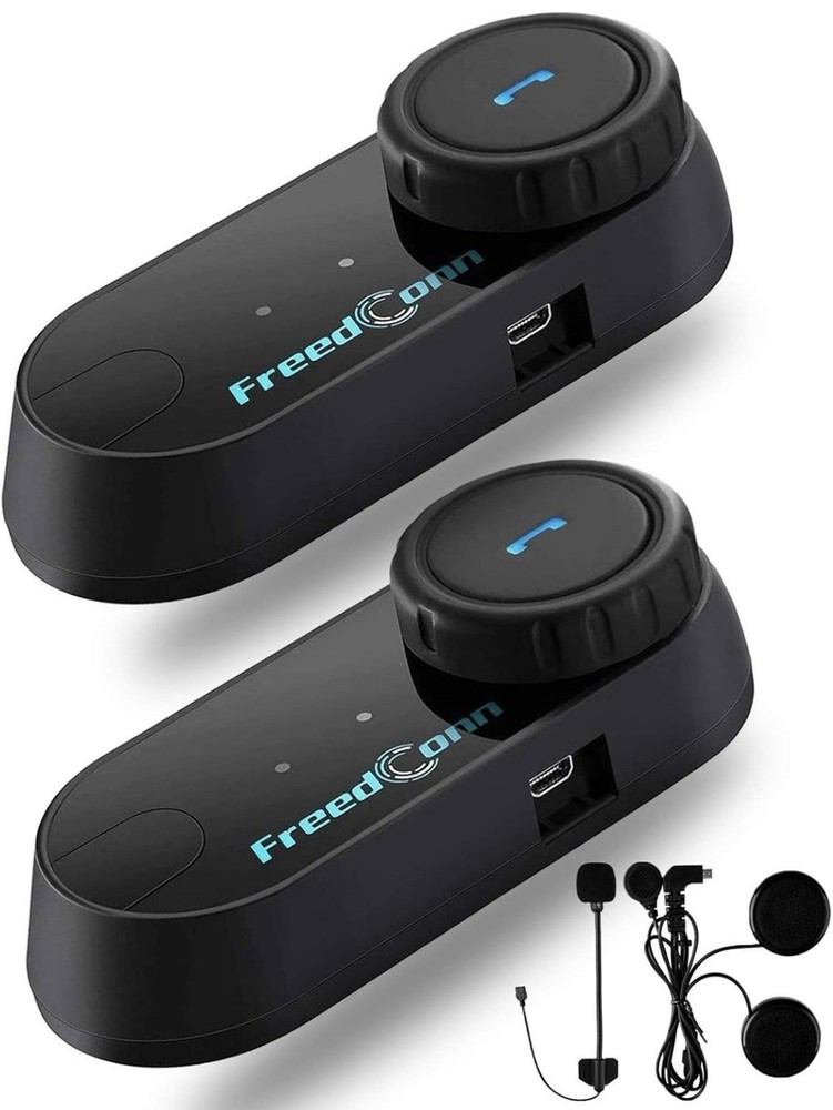 Freedconn Motorcycle Bluetooth Headset TCOM-SC BT5.0 Motorcycle Bluetooth Commun