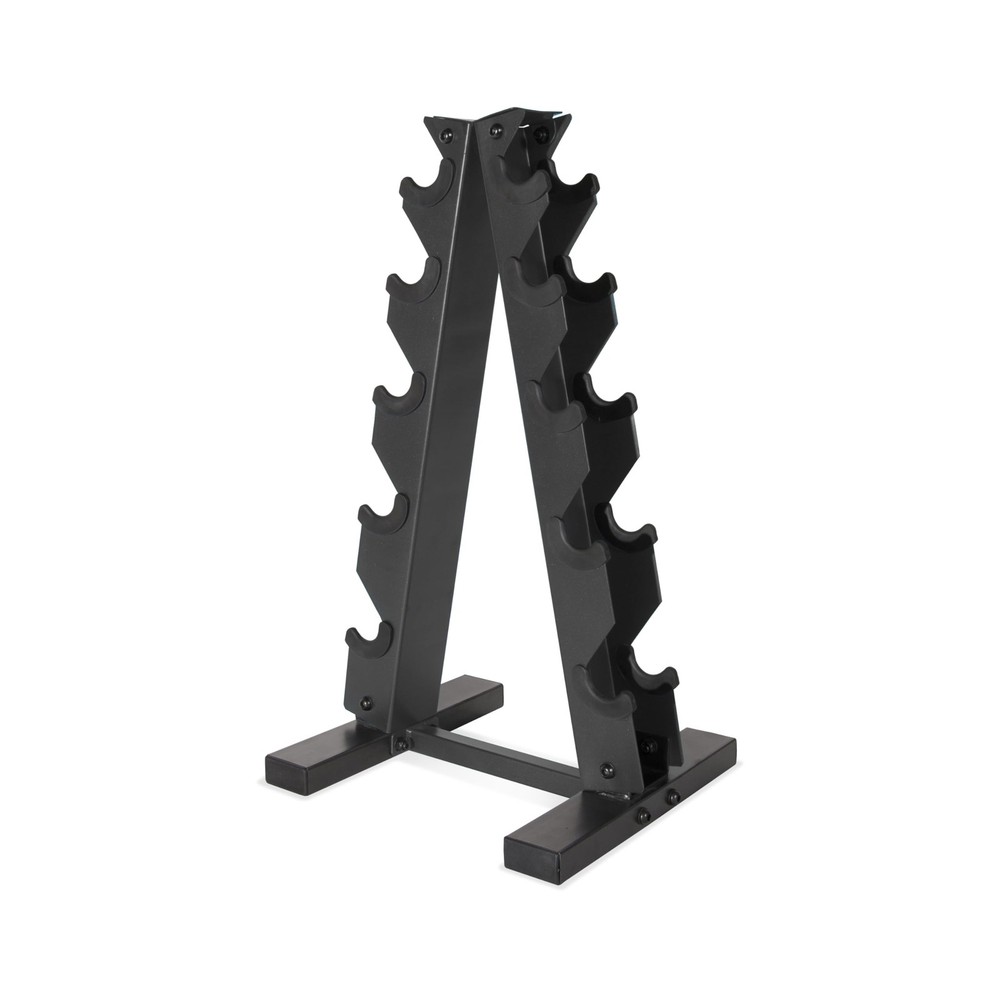 A-Frame Dumbbell Hand Weight Vertical Storage Rack - Carbon