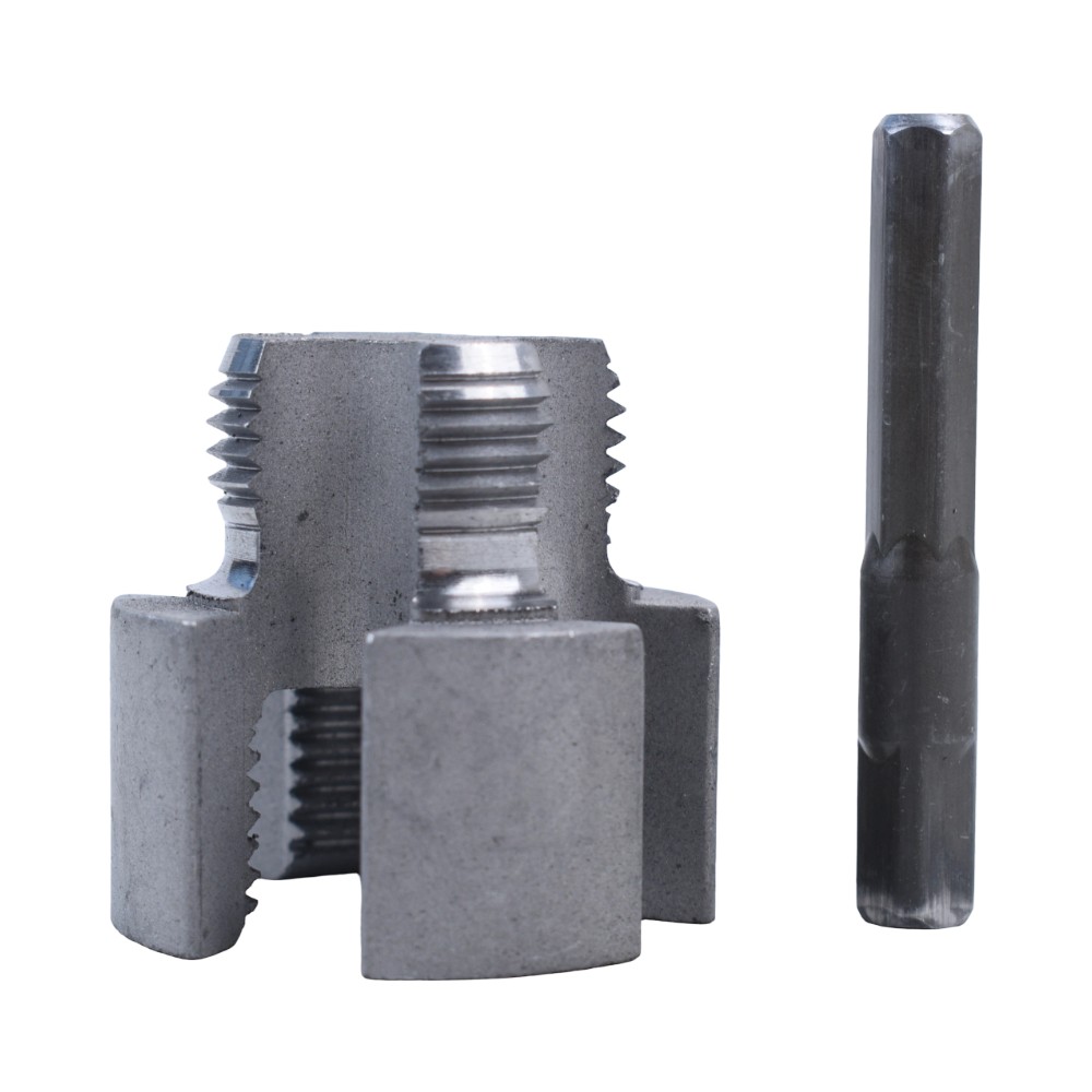 Integrated Internal & External Pipe Threading-Tool PVC Pipe Threader Cutting Kit