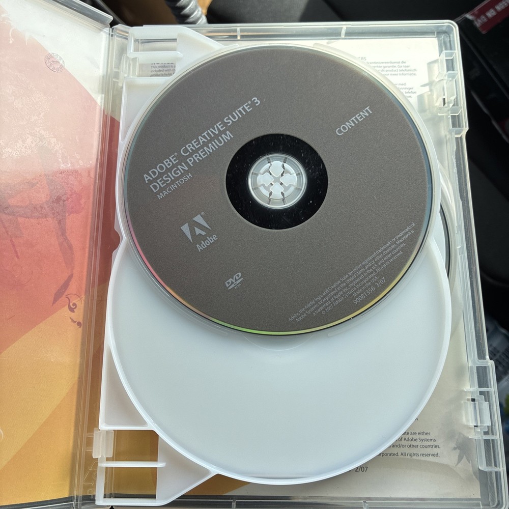 Adobe Creative Suite 3 Design Premium Macintosh OS w/ Serial Key