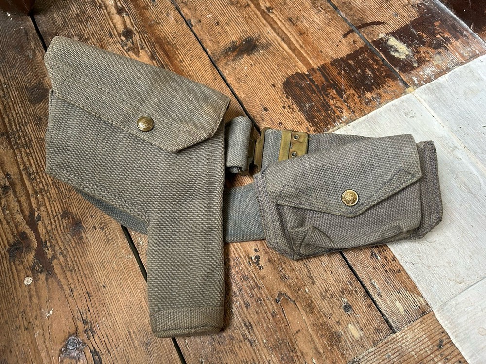 WW2 RAF Officers Pistol Belt Set