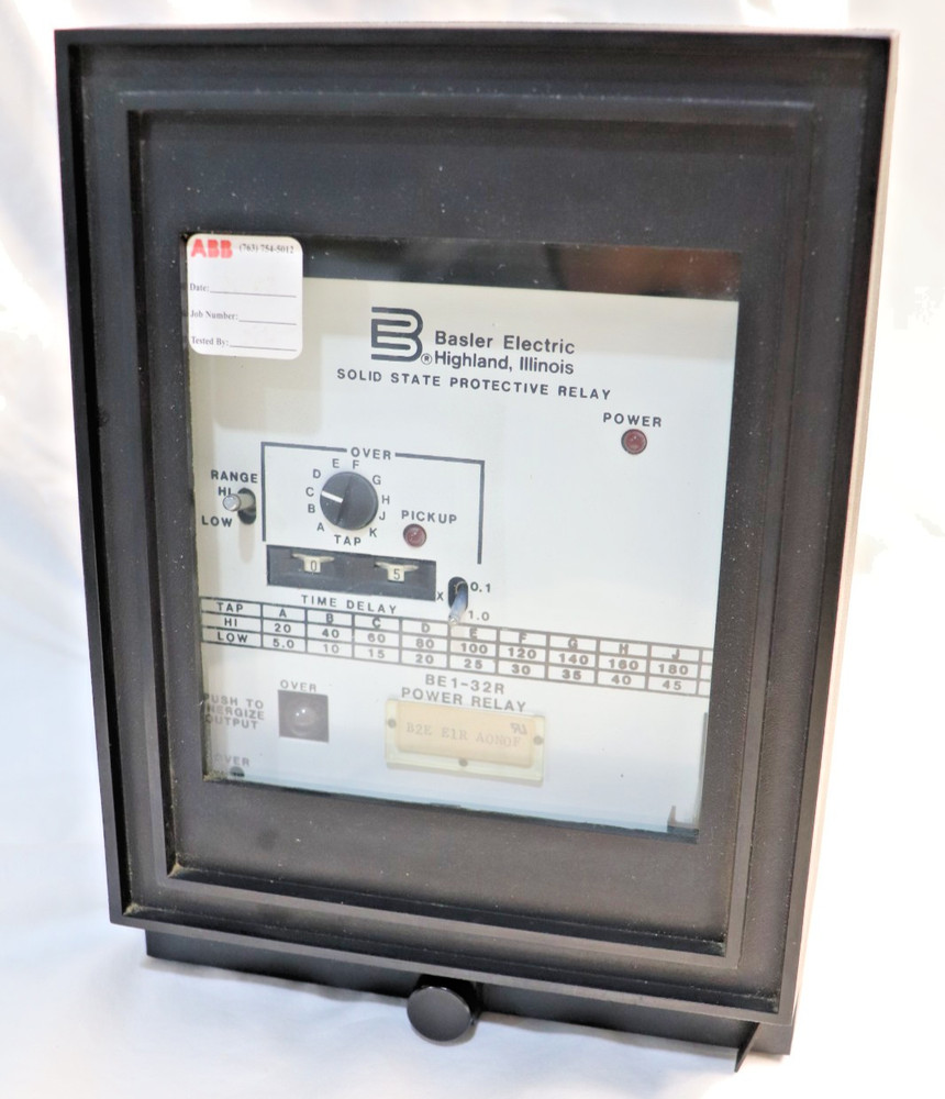 BE1-32R Basler Electric Direction Power Relay Reverse Solid State Protective 32R