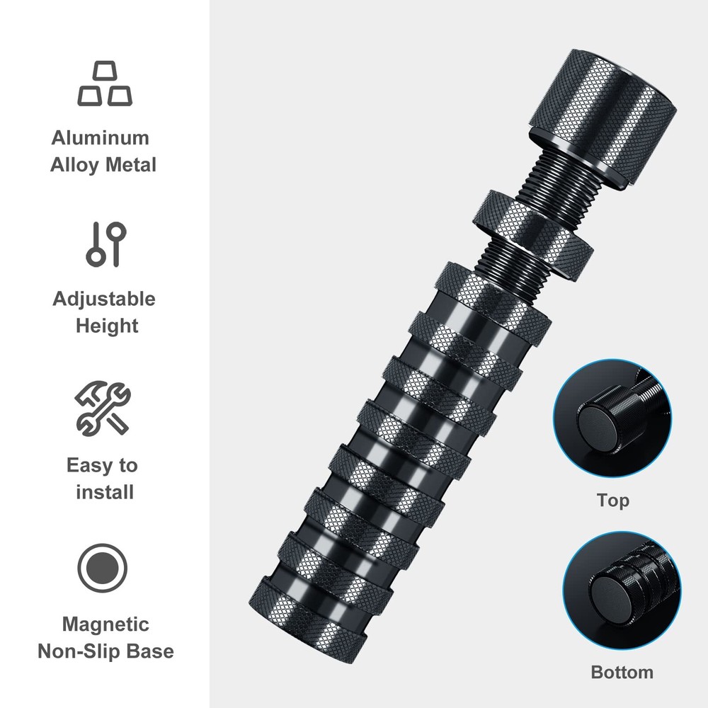 GPU Sag Support Bracket 2.75-4.52 Inch Adjustable Holder Non-Slip Black